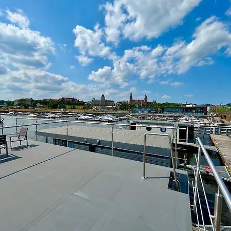 Hausboot - Na Wodzie - Houseboat Porta Mare - Odradream Szczecin