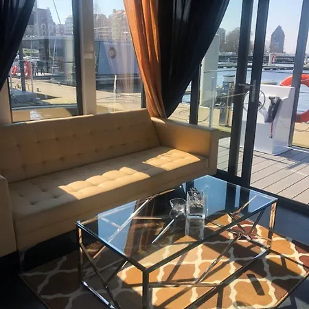 Apartman Hausboot - Na Wodzie - Houseboat Porta Mare - Odradream Szczecin