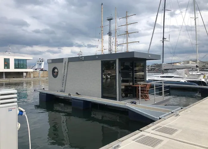 Apartamento Hausboot - Na Wodzie - Houseboat Porta Mare - Odradream Szczecin