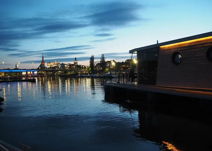 Apartamento Hausboot - Na Wodzie - Houseboat Porta Mare - Odradream *