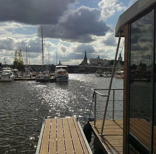 Hausboot - Na Wodzie - Houseboat Porta Mare - Odradream Apartamento Szczecin