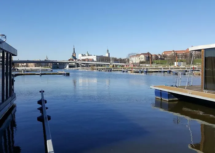 Hausboot - Na Wodzie - Houseboat Porta Mare - Odradream Apartamento Szczecin